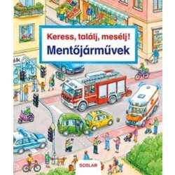 Mentőjárművek - Keress, találj, mesélj!