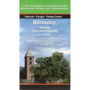 Börzsöny turistatérkép (1:30 000)