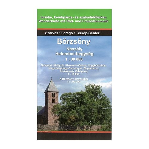 Börzsöny turistatérkép (1:30 000)