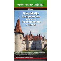 Kárpátalja autótérkép 1:250 000