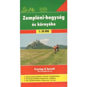 Zempléni-hegység és környéke 1:50 000 Turistatérkép