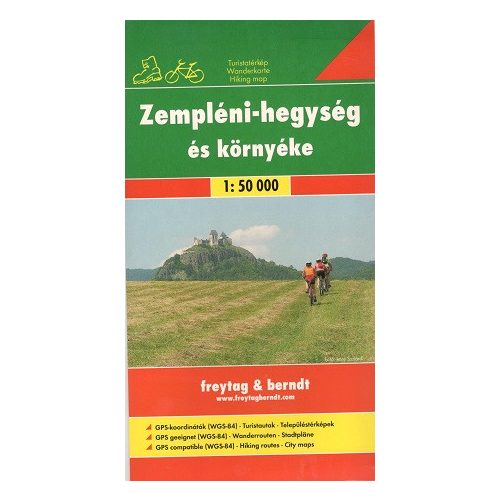 Zempléni-hegység és környéke 1:50 000 Turistatérkép