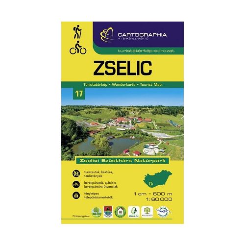 Zselic turistatérkép 1:60 000