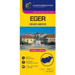 Eger várostérkép (1:12 500)