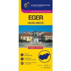 Eger várostérkép (1:12 500)