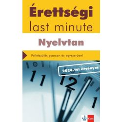 Érettségi - Last minute - Nyelvtan