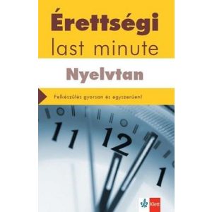 Érettségi - Last minute - Nyelvtan