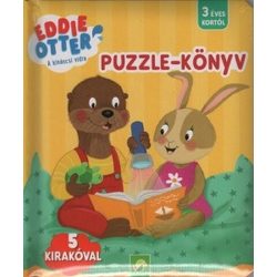   Eddie Otter - A kiváncsi vidra: Puzzle-könyv - 5 kirakóval