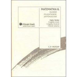   Matematika 6. Felmérő feladatsorok, CSAK javítókulcsok (C,D változat)