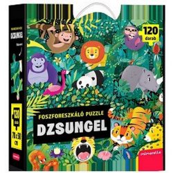 Dzsungel - Foszforeszkáló puzzle