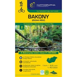 Bakony (északi rész) - Turistatérkép-sorozat 2. 