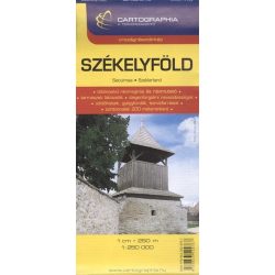 Székelyföld térkép (1:250 000) /Országrésztérképek