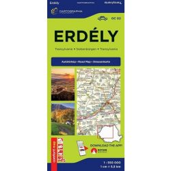 Erdély - Comfort autótérkép (2025, új kiadás)