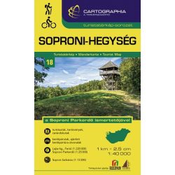 Soproni-hegység - Turistatérkép-sorozat 18. (2021)