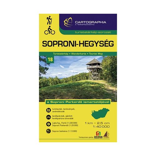 Soproni-hegység - Turistatérkép-sorozat 18. (2021)