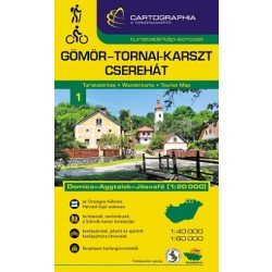 Gömör-Tornai-karszt turistatérkép 