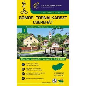 Gömör-Tornai-karszt turistatérkép 