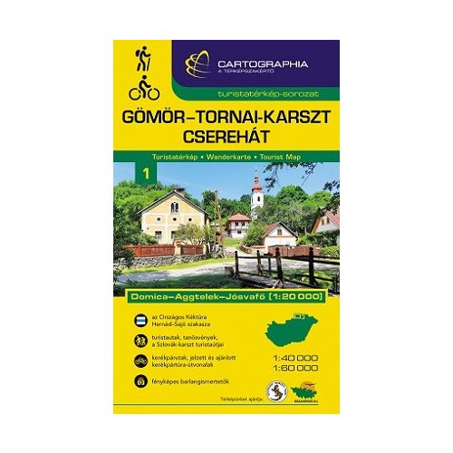 Gömör-Tornai-karszt turistatérkép 