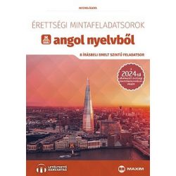  Érettségi mintafeladatsorok angol nyelvből (8 írásbeli emelt szintű feladatsor) - online hanganyaggal - 2024-től
