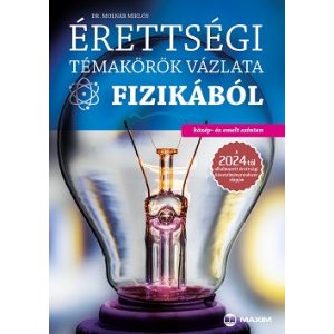 Érettségi témakörök vázlata fizikából (közép és emelt szint) - 2024-től érvényes