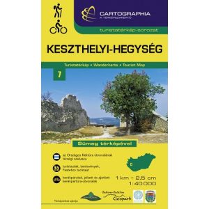 Keszthelyi-hegység - Turistatérkép-sorozat 7.