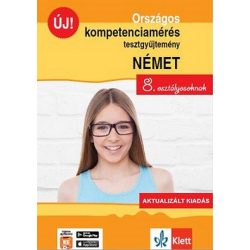   Országos kompetenciamérés tesztgyűjtemény német nyelv - 8. osztályosoknak + Ingyenes Applikáció