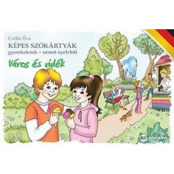   Képes szókártyák gyerekeknek - német nyelvből - Város és vidék