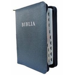   Biblia /Revideált, új fordítású /bõr, zipzáras (2014-es)