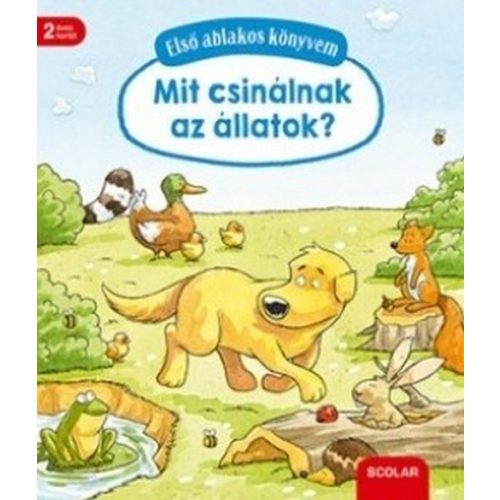 Mit csinálnak az állatok? - Első ablakos könyvem