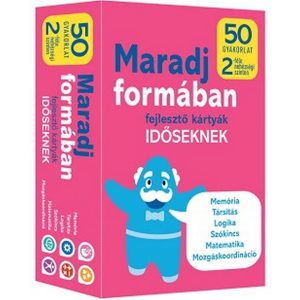 Maradj formában - Fejlesztőkártya időseknek