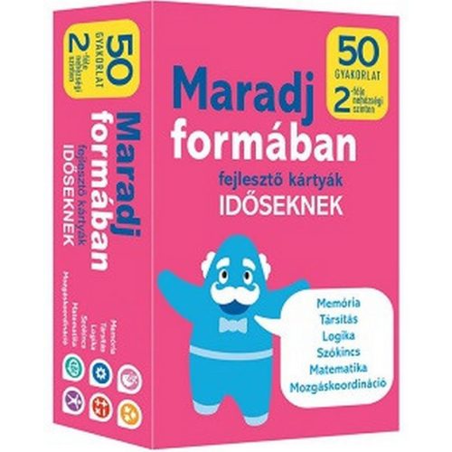 Maradj formában - Fejlesztőkártya időseknek