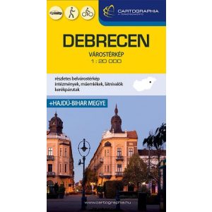 Debrecen várostérkép (1:20 000)