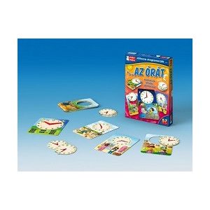 Játszva megismerjük az órát (puzzle)