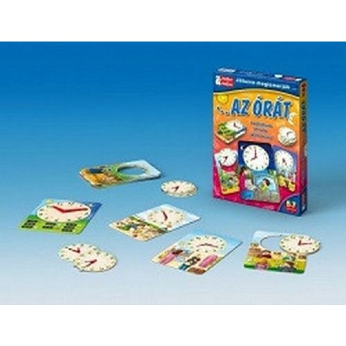 Játszva megismerjük az órát (puzzle)