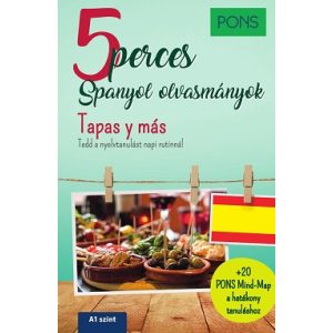 PONS 5 perces spanyol olvasmányok - Tapas y más