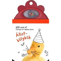   KÉP-zeld el - Állatkölykök / Csörgős ás rágókás könyv