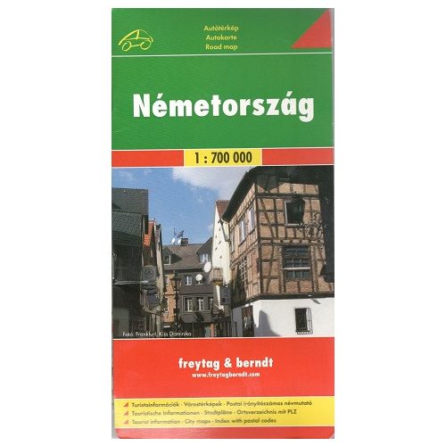 Németország autótérkép 1:700 000