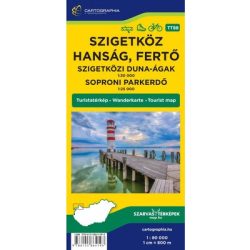  Szigetköz, Hanság, Fertő kerékpáros-, vízisport- és turistatérkép 2024 (új kiadás)