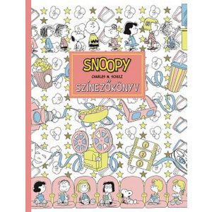 Snoopy színezőkönyv