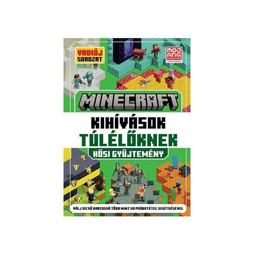 Minecraft: Kihívások túlélőknek - Hősi gyűjtemény - Válj dicső harcossá több mint 50 próbatétel segítségével!