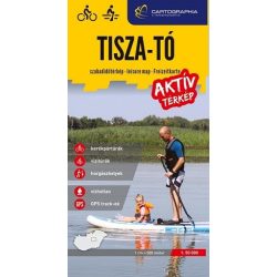   Tisza-tó szabadidőtérkép 1:50 000 vízhatlan aktív térkép (új kiadás)