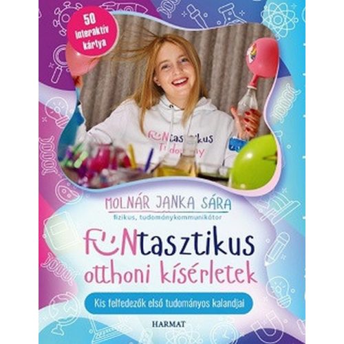 FUNtasztikus otthoni kísérletek - kártyacsomag - Kis felfedezők első tudományos kalandjai