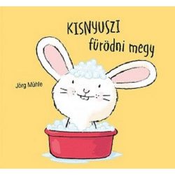 Kisnyuszi fürödni megy