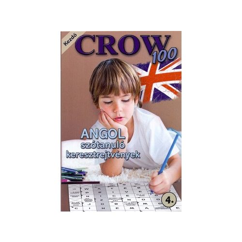 Crow 100 - Angol szótanuló keresztrejtvények 4. - Kezdő