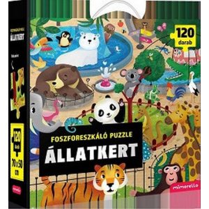 Állatkert - Foszforeszkáló puzzle
