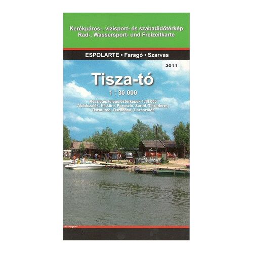 Tisza-tó 1:30 000  Térkép
