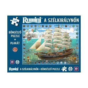 Rumini - A szélkirálynőn /Böngésző puzzle + plakát