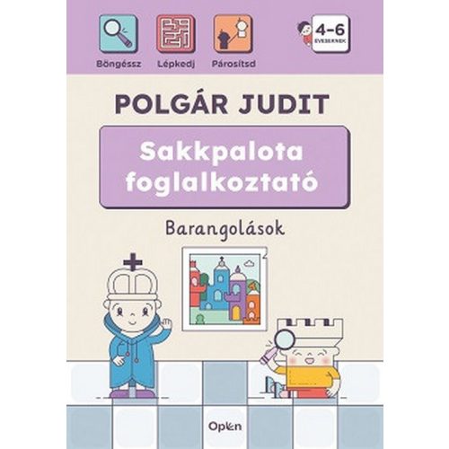 Sakkpalota foglalkoztató - Barangolások - 4-6 éveseknek