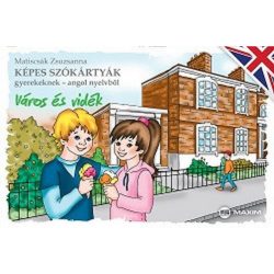   Képes szókártyák gyerekeknek - Angol nyelvből - Város és vidék