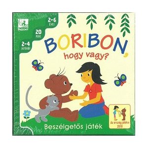 Boribon, hogy vagy? - beszélgetős játék /3 játék az 1-ben